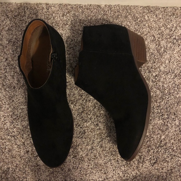 Black Ankle Bootie - Picture 7 of 8